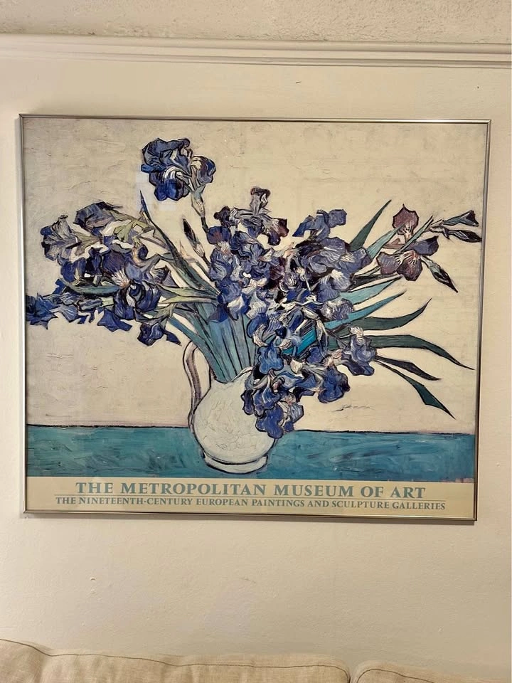 Metropolitan Museum Van Gogh Irises Print