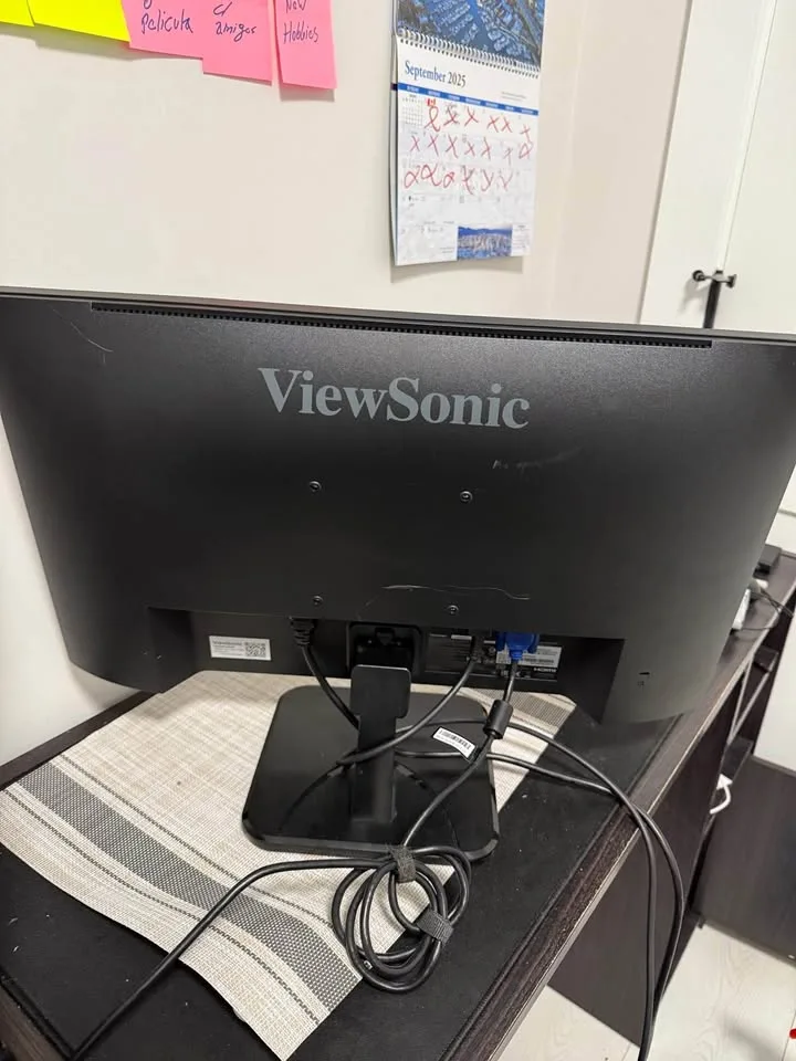 View Sonic monitor HD 24” image indicator(2)