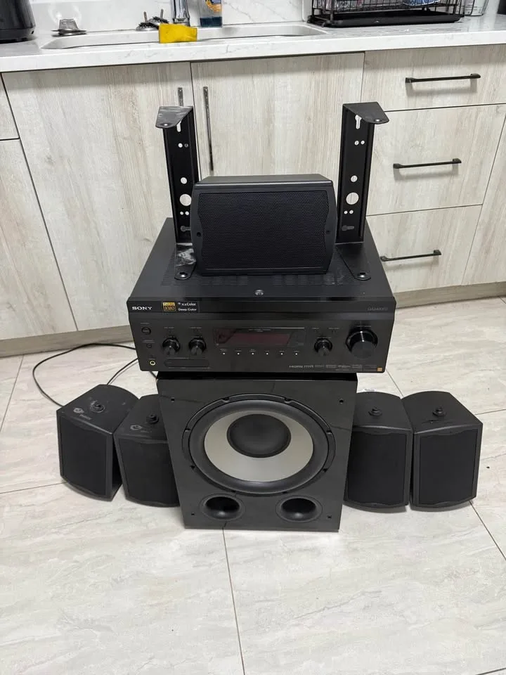 Sony DA2400ES Receiver, Soundstage Sub, Tannoy Speakers image indicator(2)