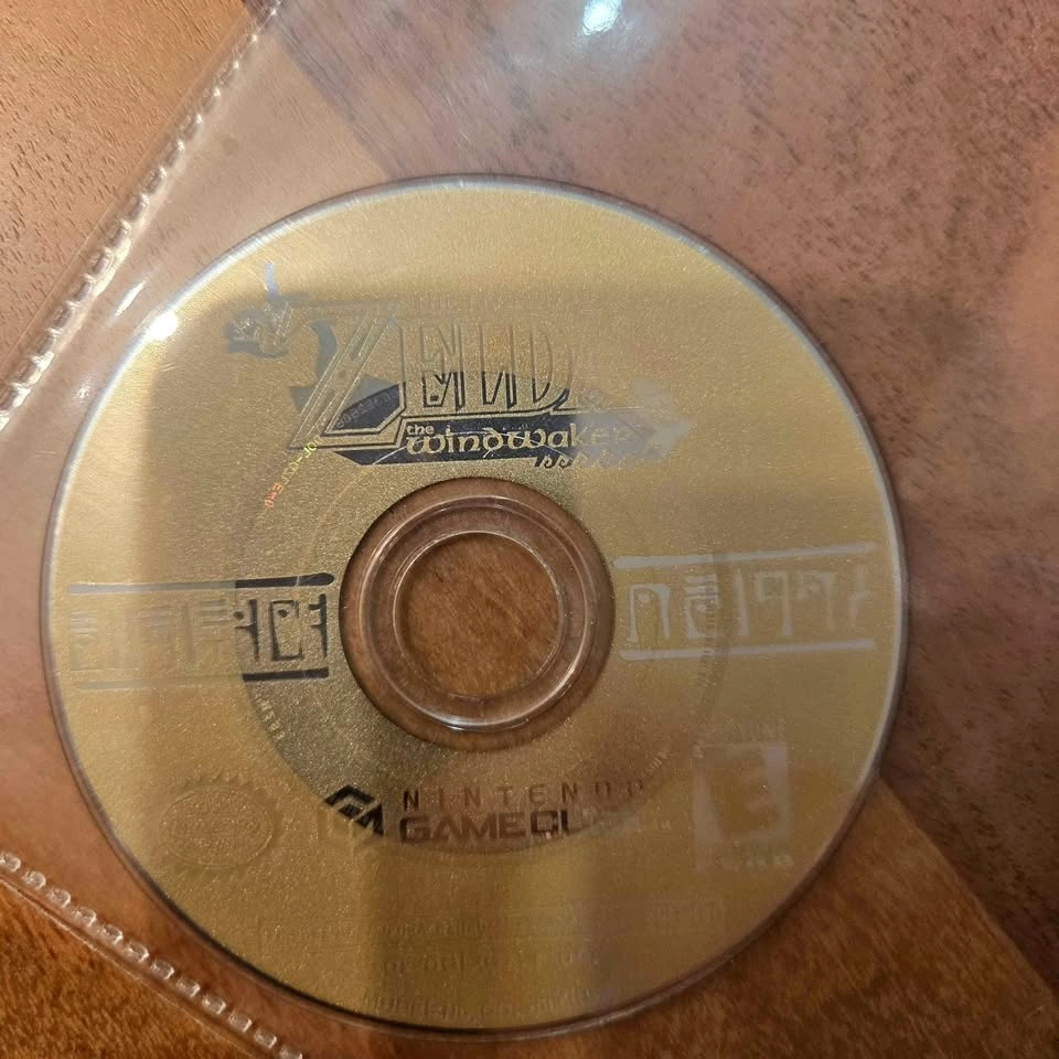 Zelda The Windwaker Gamecube. Tested.