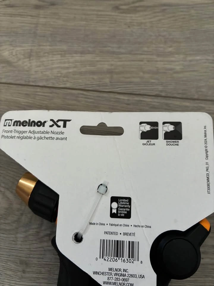 Melnor XT Front-Trigger Adjustable Nozzle - photo 3