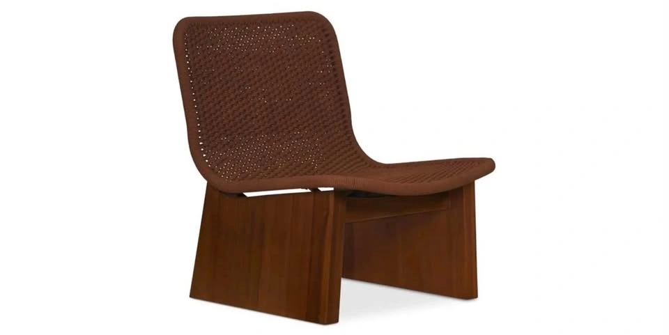 🌿 BNIB Moe's Savanna Outdoor Teak Accent Chairs – Set of 2 🌿 - photo 2