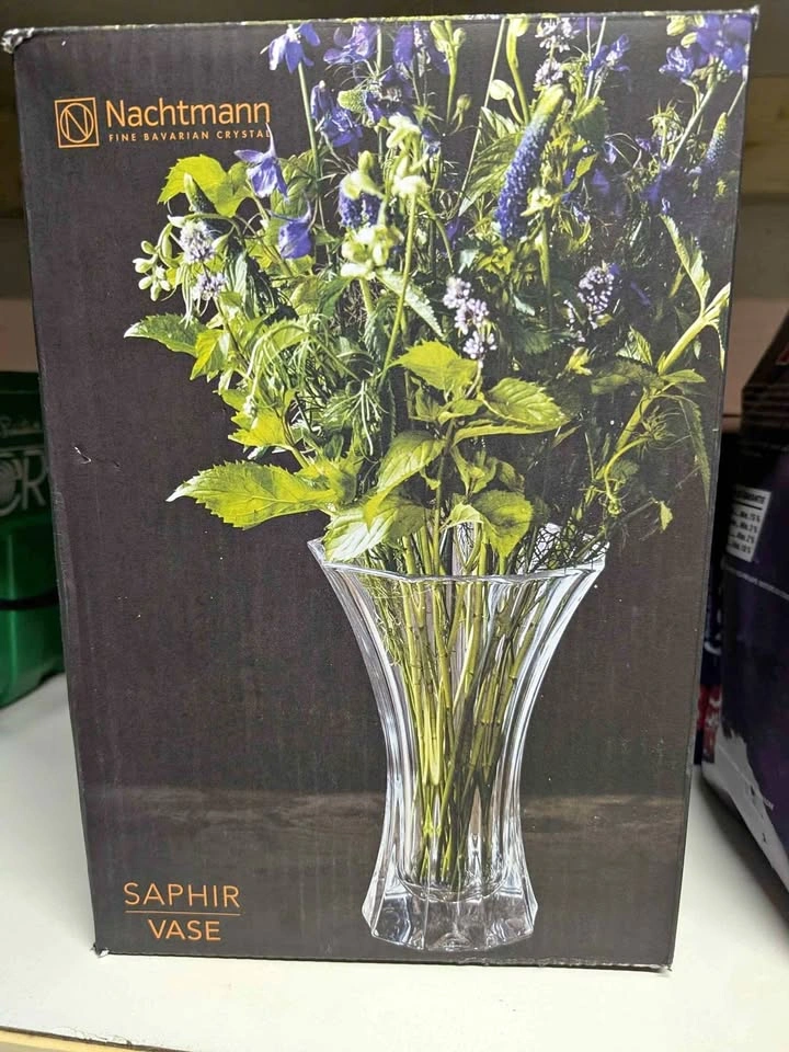 Brand new crystal vase