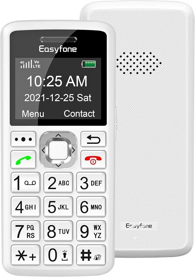 Easyfone T200 4G Mobile Phone – Big Button, SOS, FM Radio