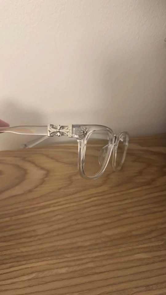 Clear Chrome Hearts Glasses - photo 2