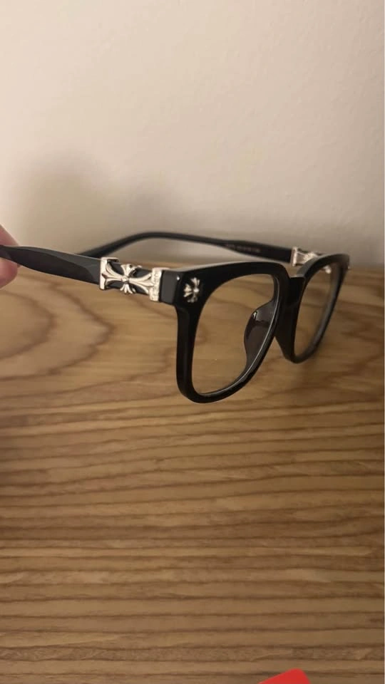 Black Chrome Hearts Glasses - photo 2