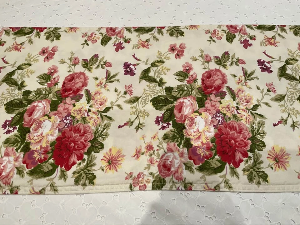 Table Runner Vintage Cabbage Rose - photo 3