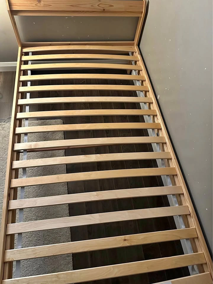 Ikea neiden bed frame (mint condition) with the base