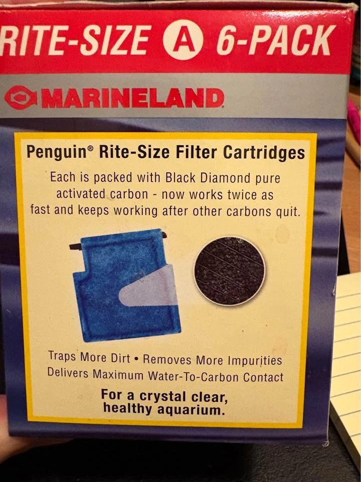 Marineland Rite-Size A Cartridges 6 Pack - photo 2