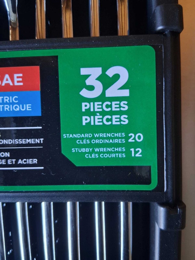 32 piece wrench set - photo 3