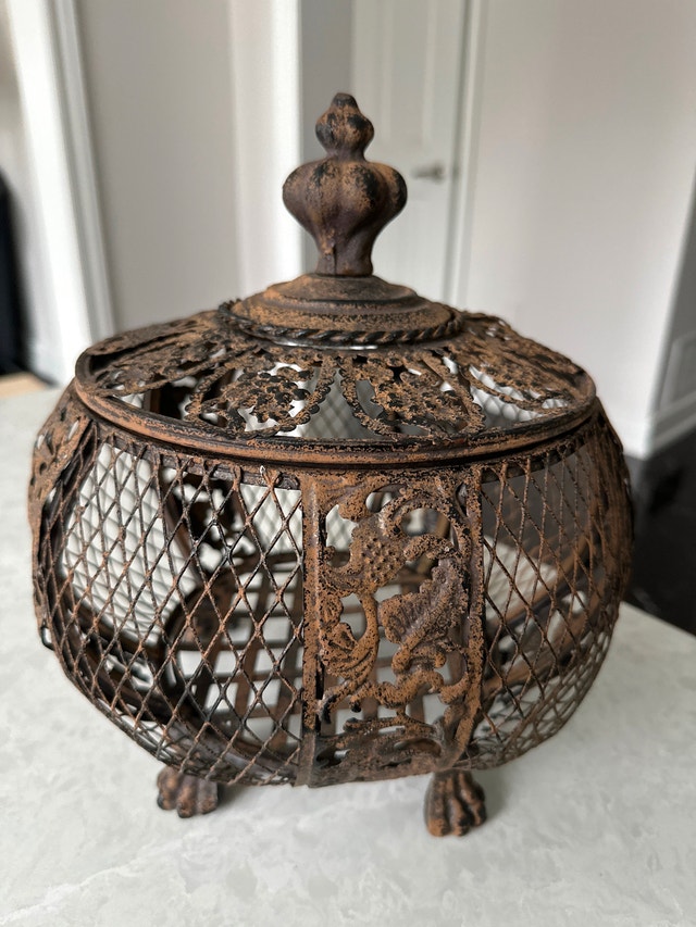 Decorative Metal Bowl