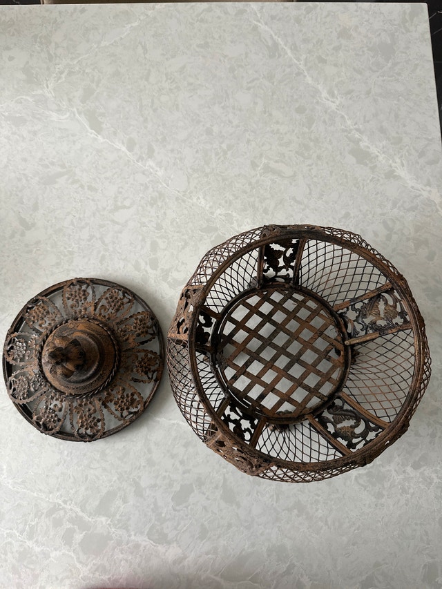 Decorative Metal Bowl - photo 3