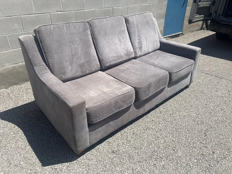 Grey 3 seater sofa - Free Delivery - photo 2