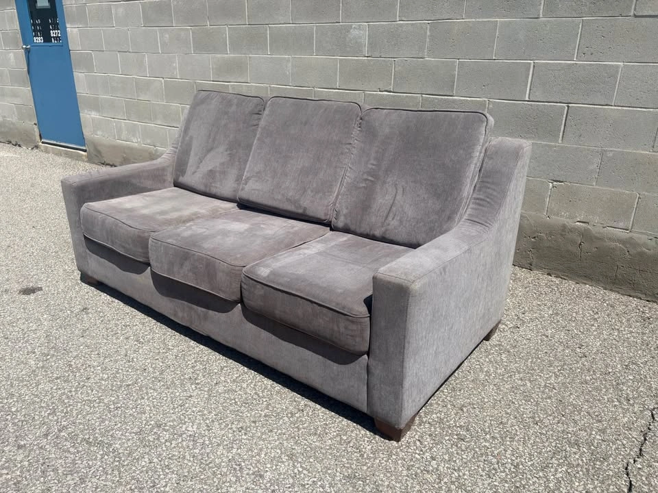 Grey 3 seater sofa - Free Delivery - photo 3