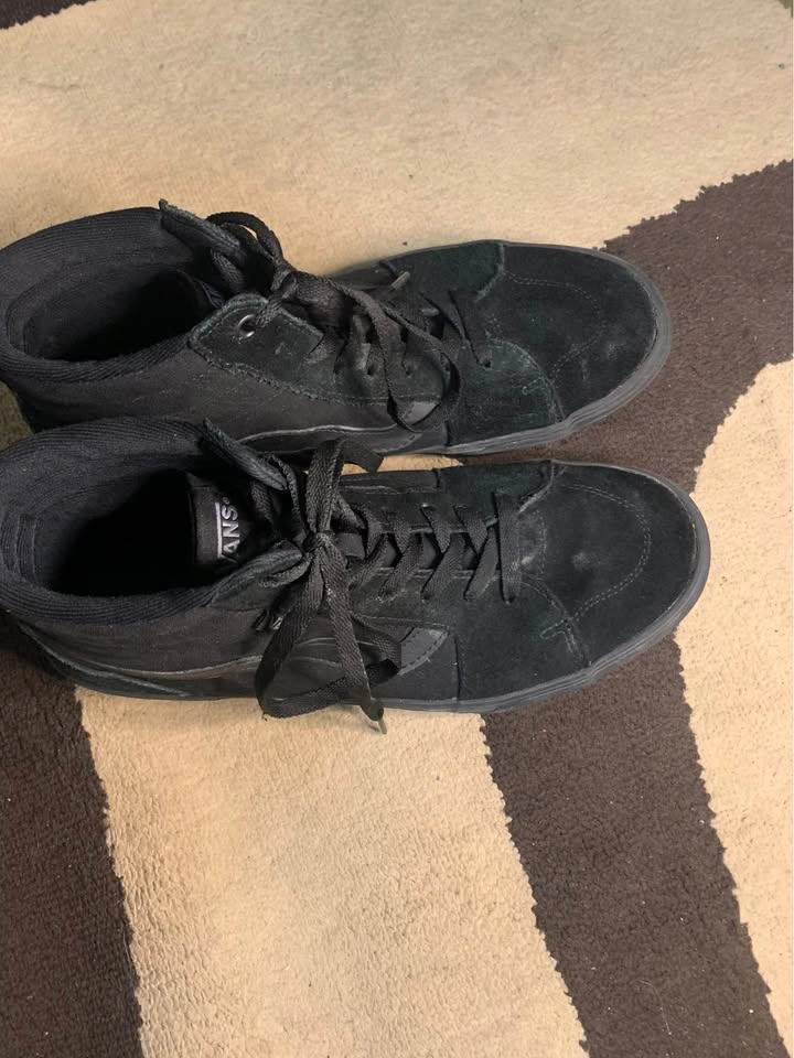 Men Shoes - Black Vans (Size 10) - photo 3