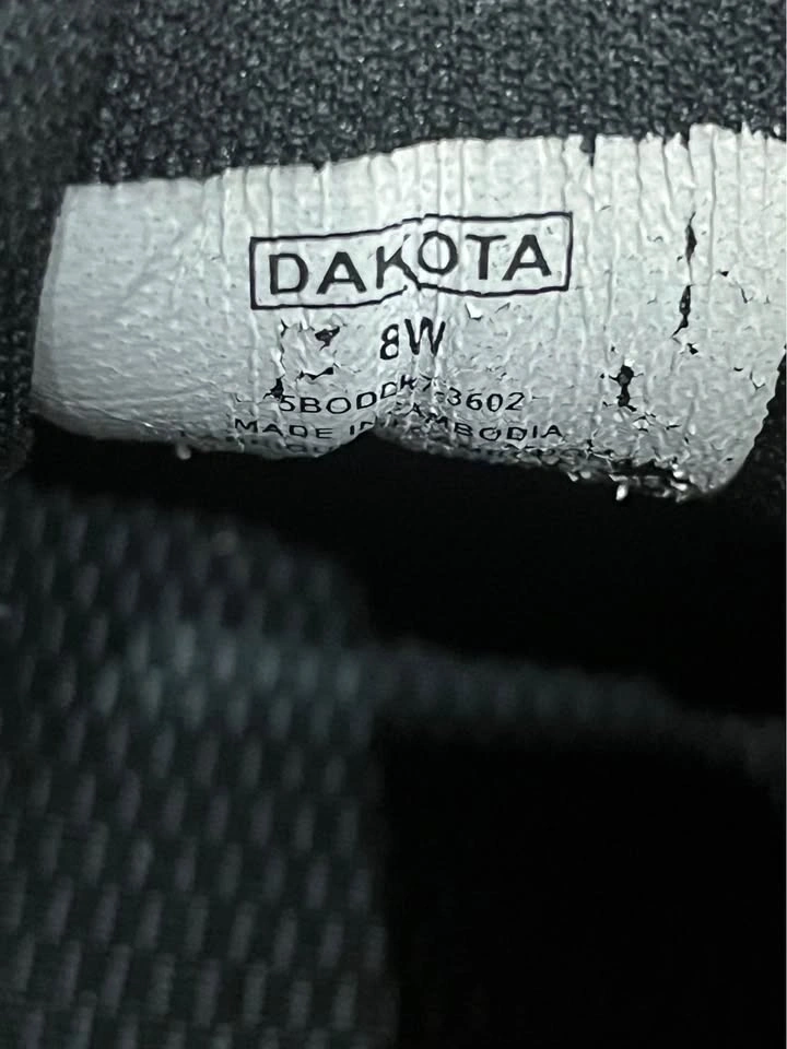 Dakota Women’s Work Shoes | Size 8 | Black Safety Shoes - photo 4