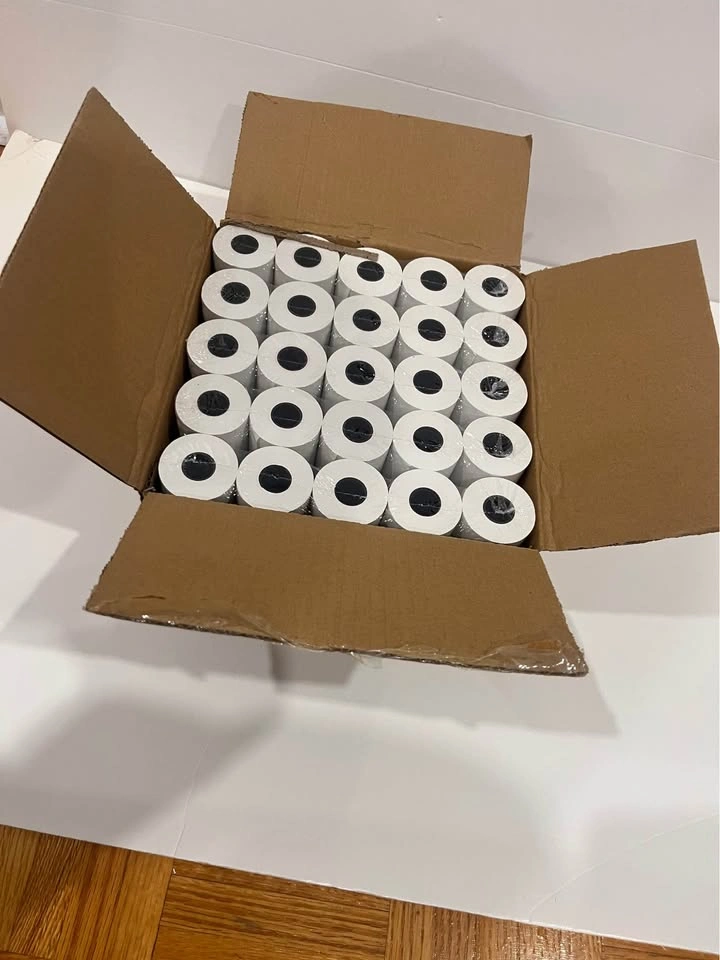 2¼” x 60’ BPA-Free Thermal Receipt Paper Rolls (62 Rolls) - photo 2