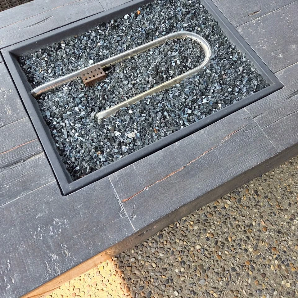 Low-Profile Rectangular Outdoor Fire Table (Natural Gas) - photo 4