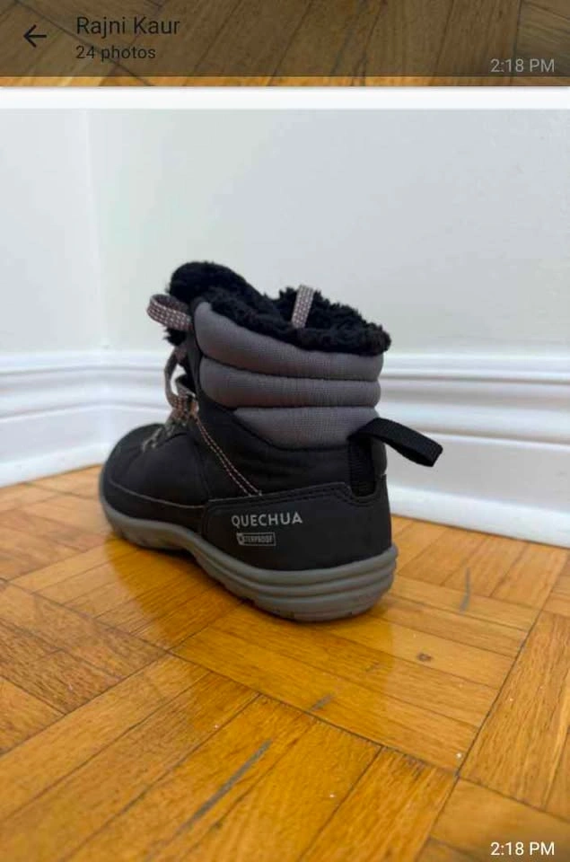 Decathlon winter boots - size 8 - photo 2