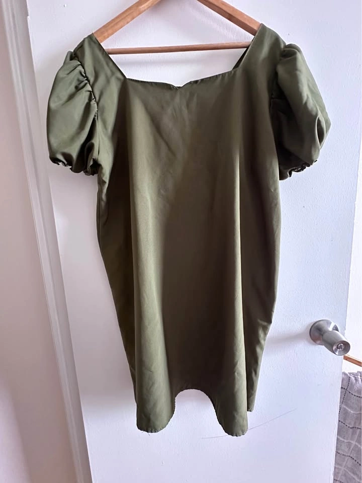 Large - XL Assorted Women's Dresses - Black, Olive, Purple, Teal - photo 2