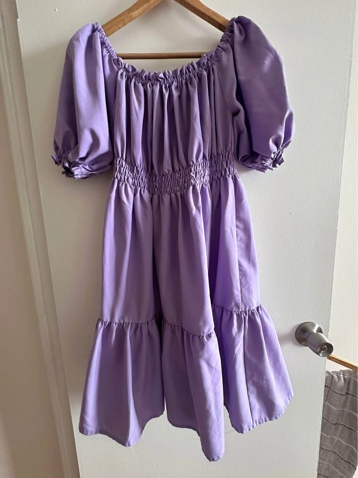 Large - XL Assorted Women's Dresses - Black, Olive, Purple, Teal - photo 3