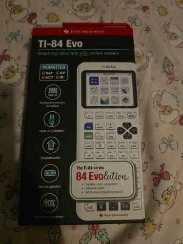 Texas Instruments TI-84 Evo Graphing Calculator - Standard White - photo 2