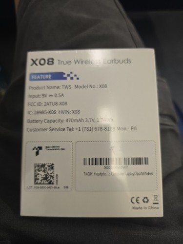 TAGRY X08 Bluetooth True Wireless Earbuds - photo 3