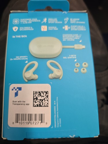 JLab GO Plus + Sport True Wireless Bluetooth Earbuds-color YELLO - photo 3