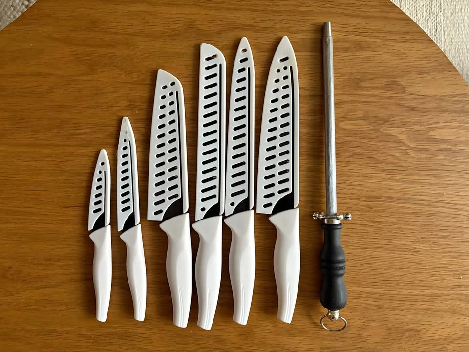 Knife set + honing steel