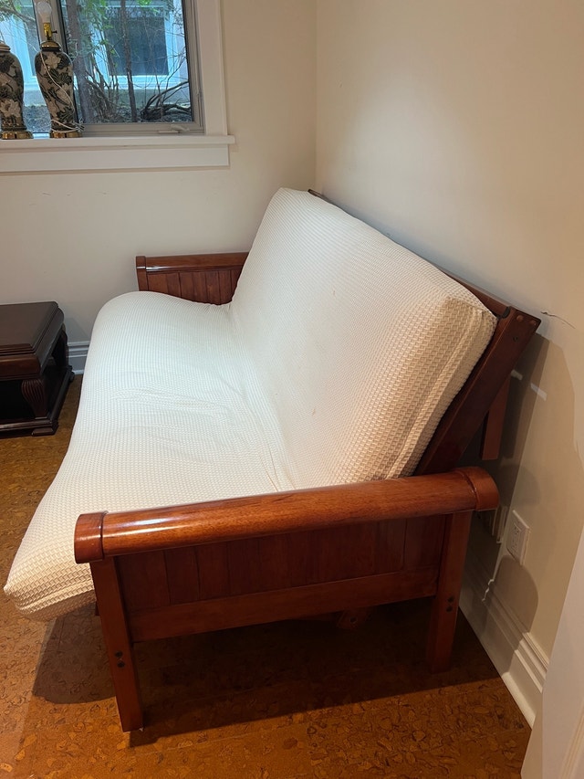Wood Futon Sofa Bed