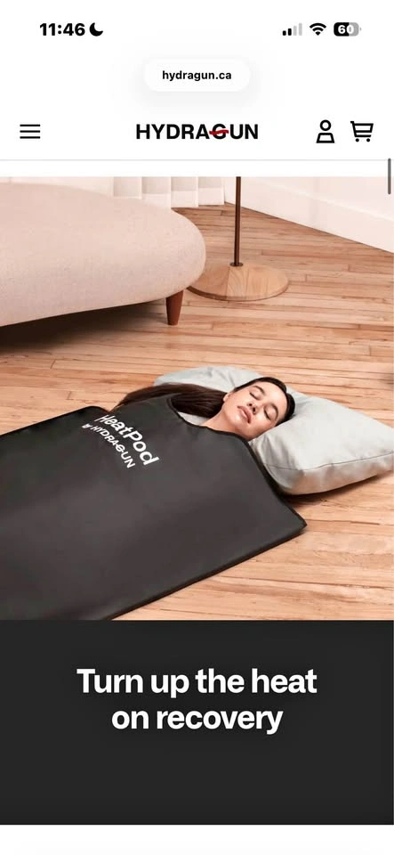 Hydragun HeatPod Sauna Blanket 2 - USED