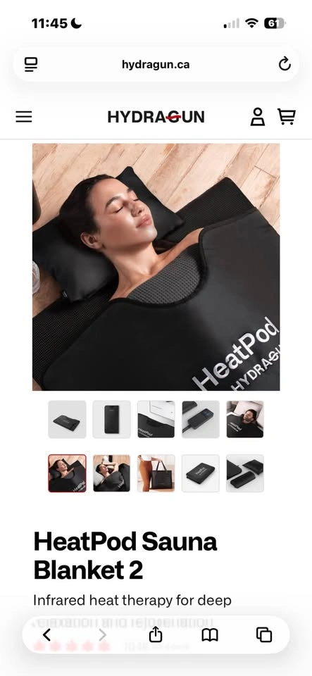 Hydragun HeatPod Sauna Blanket 2 - USED - photo 3