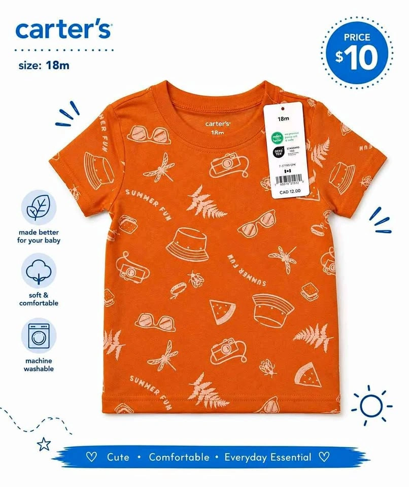 Carters baby boy shirt