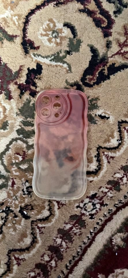 Translucent Red Phone Case