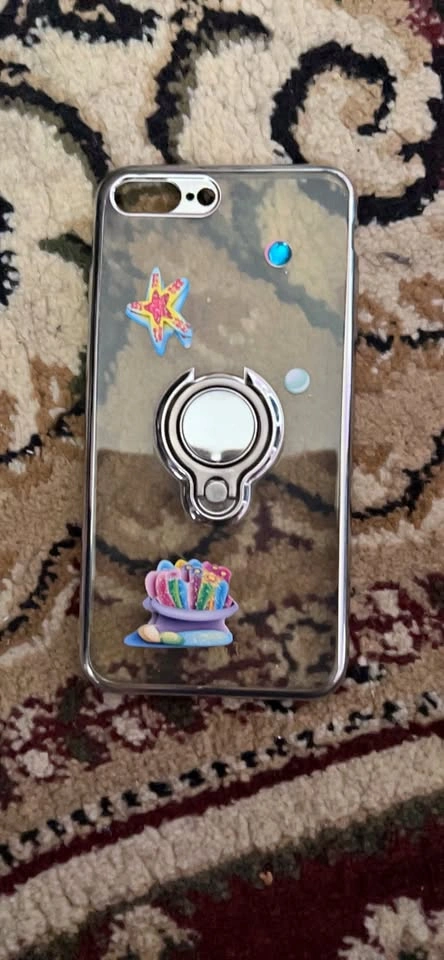 iPhone 6s+ Clear Case with Pop Socket