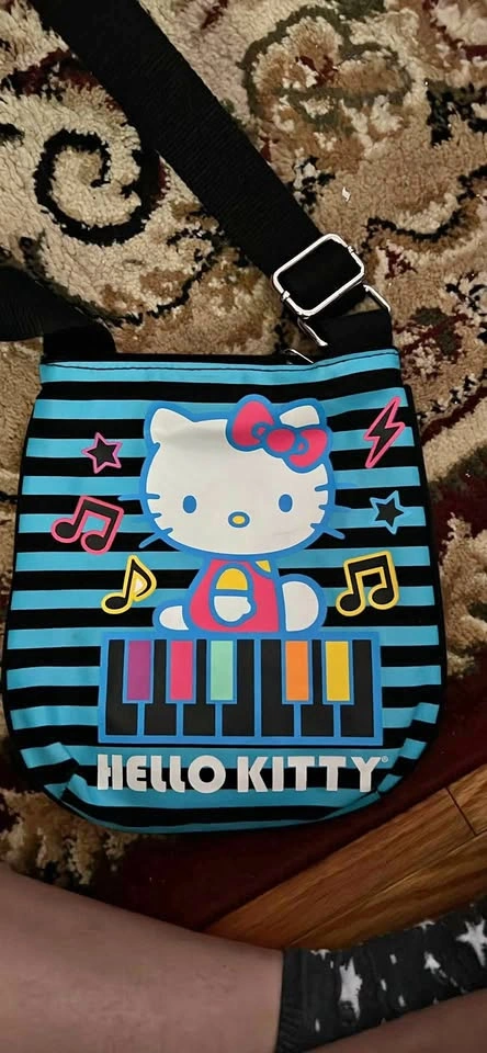 Hello Kitty Music Crossbody Bag