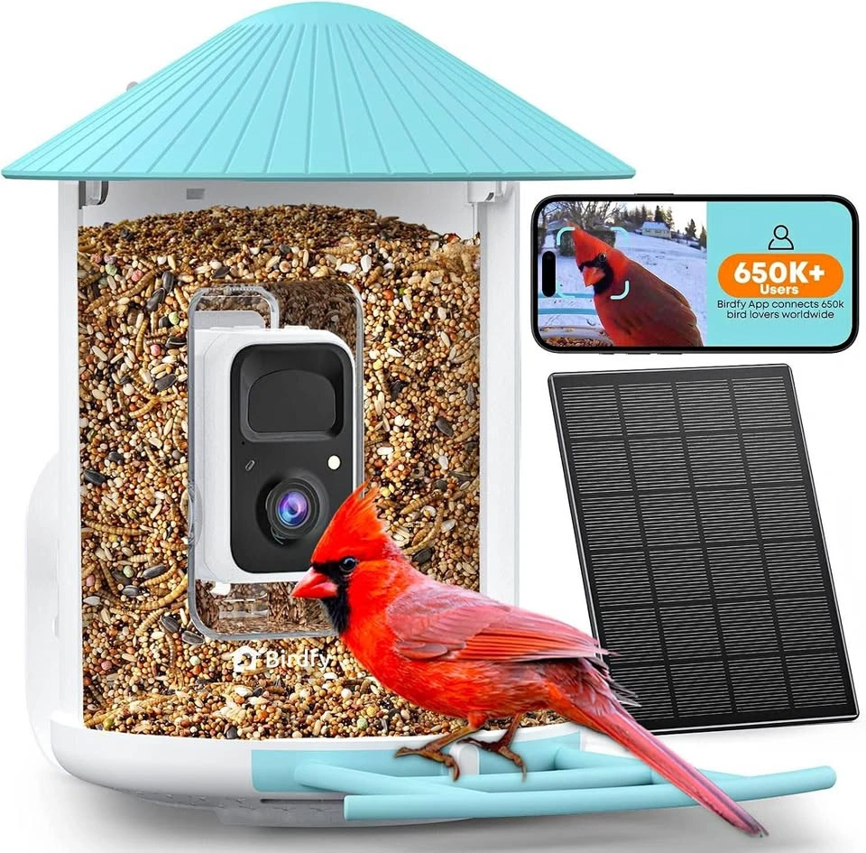 NETVUE Birdfy Smart Bird Feeder with AI Camera