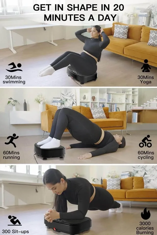 WithStar Vibration Plate Exercise Machine - photo 3