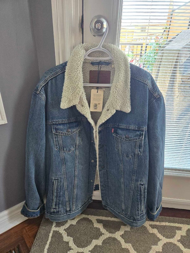 Levis Trucker Jean Jacket Blue Brand New with tags - photo 2