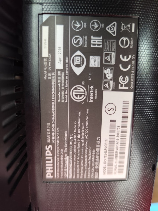 Philips 272S4LPJCB 27" 2K Business Monitor - photo 5