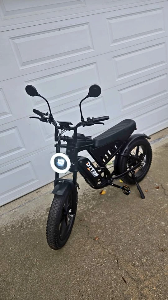 DTTZH Fat Tire Ebike, 1500W, 33MPH