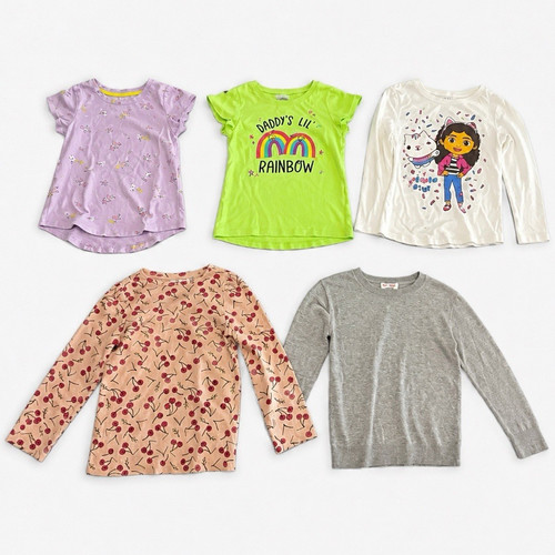 Cat & Jack + More Girls 5T 8pc Set T-Shirt Leggings Sweater