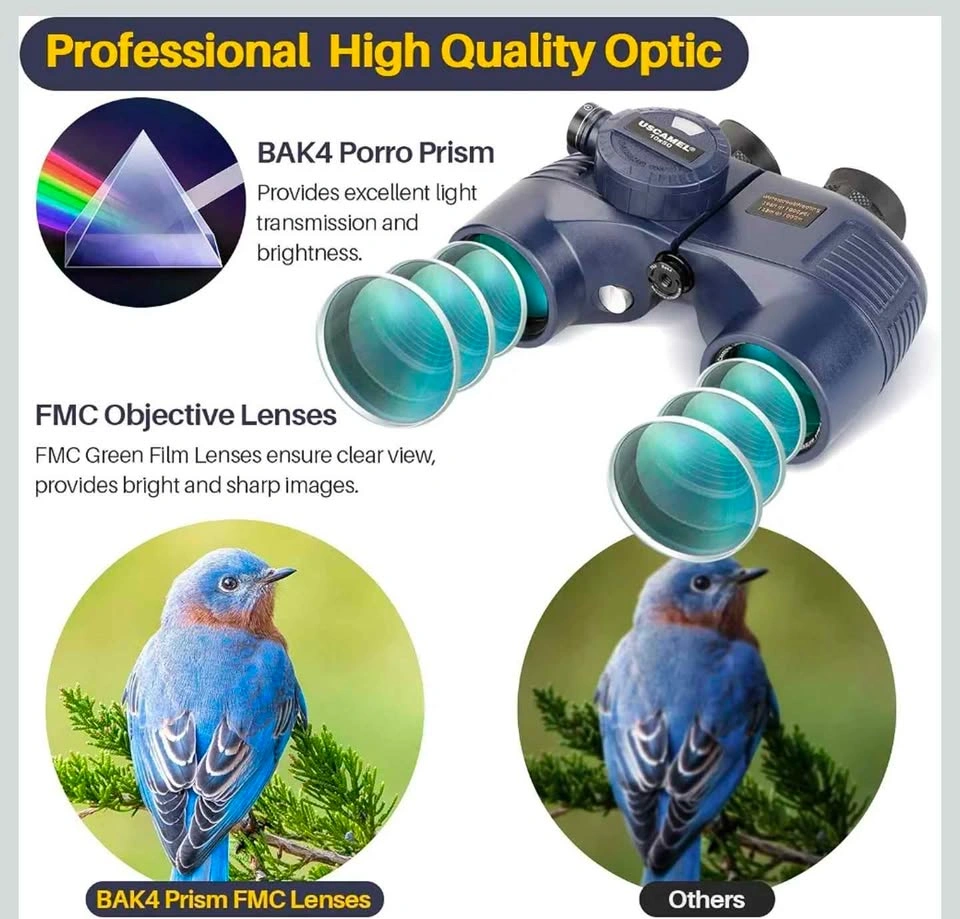 USCAMEL 10x50 Marine Binoculars - photo 3