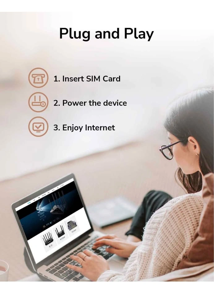 Cudy 4G LTE AC1200 Dual-Band Wi-Fi Router - photo 4