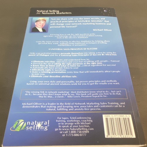 Michael Oliver How to Sell Network Marketing Without Fear (2002) - photo 2