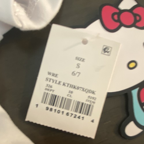 Hello Kitty Hooded Girls Dress Costume White/Red/Pink Size 6/7 - photo 4