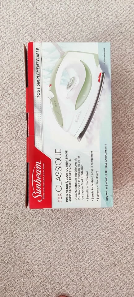 Sunbeam non stick Iron(like new) - photo 3