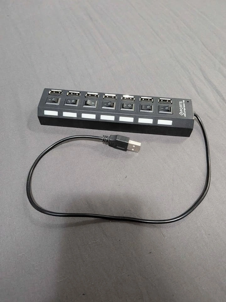 7-Port USB 2.0 High Speed Hub - photo 2