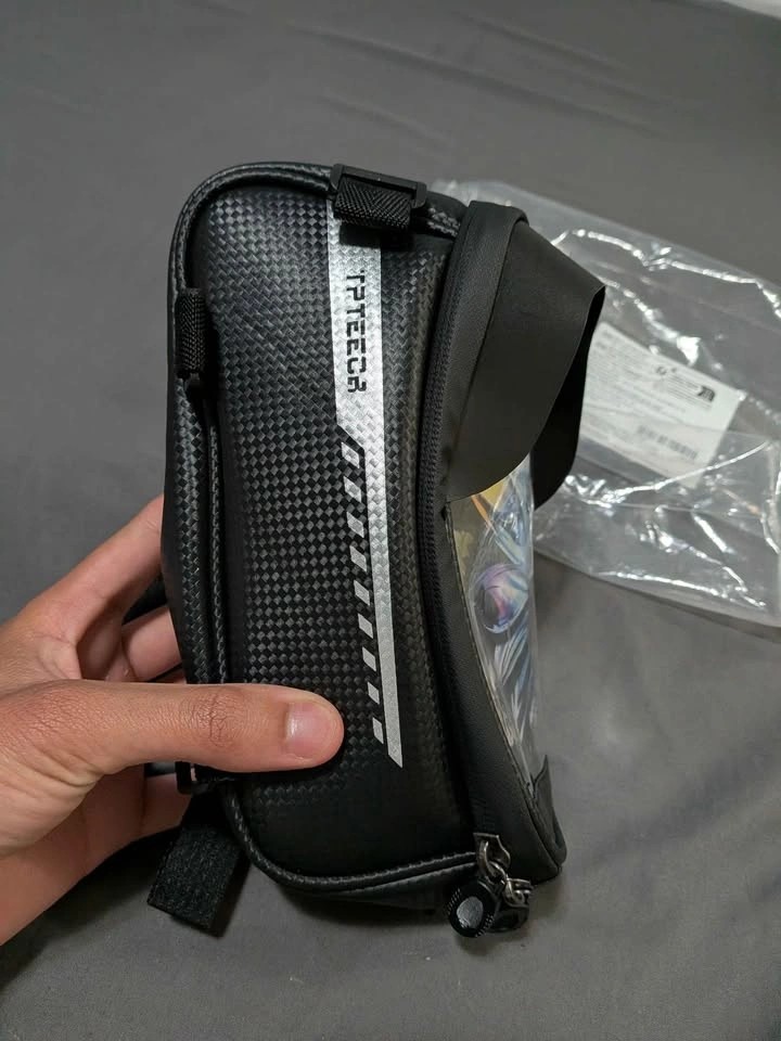 TPTEECA Bicycle Frame Bag with Phone Holder - photo 2