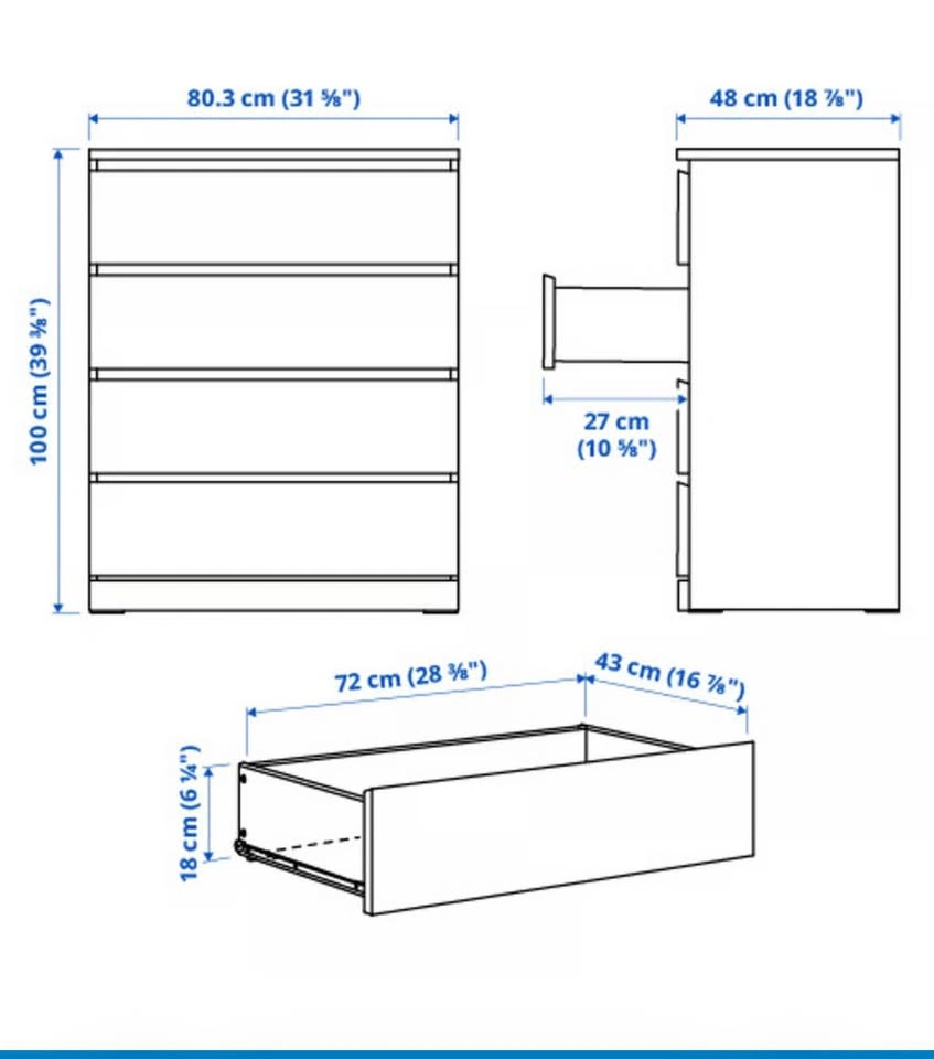 IKEA Malm Dresser - photo 5